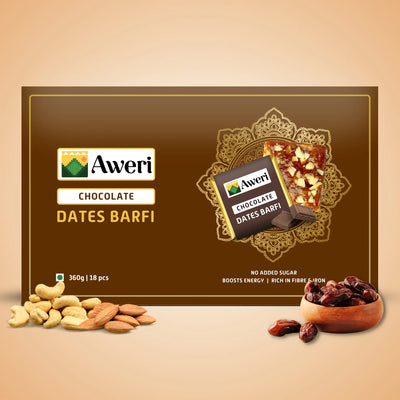 Chocolate Dates Barfi