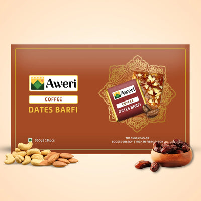 Coffee Dates Barfi