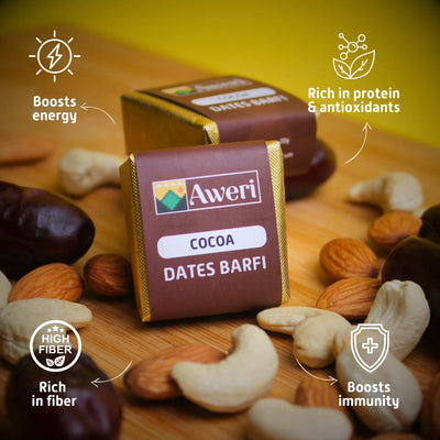 Chocolate Dates Barfi