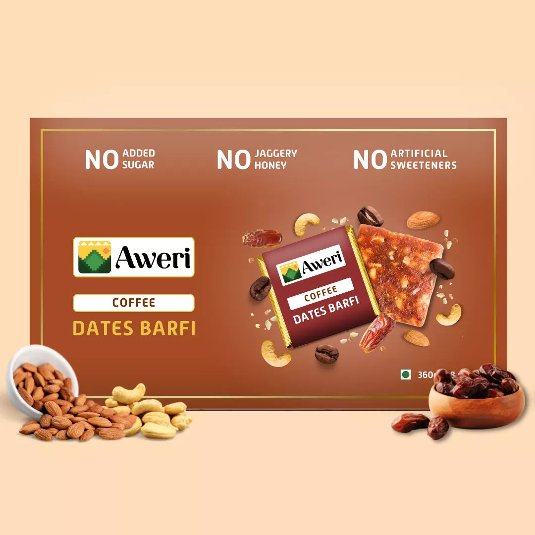Coffee Dates Barfi