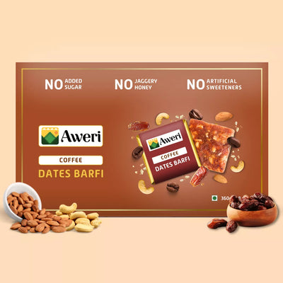 Coffee Dates Barfi