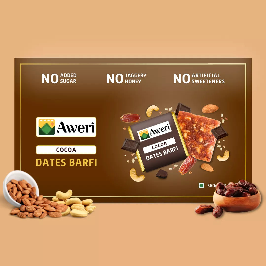 Cocoa Dates Barfi