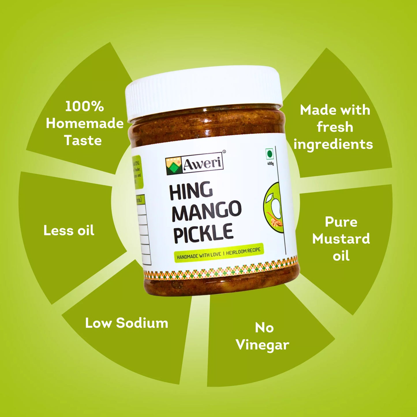 Dates, Hing Mango, Stuffed Red Chilli Pickle Combo
