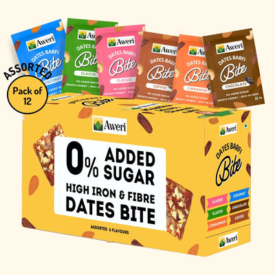 Dates Barfi Bite - Assorted | 6 Flavours