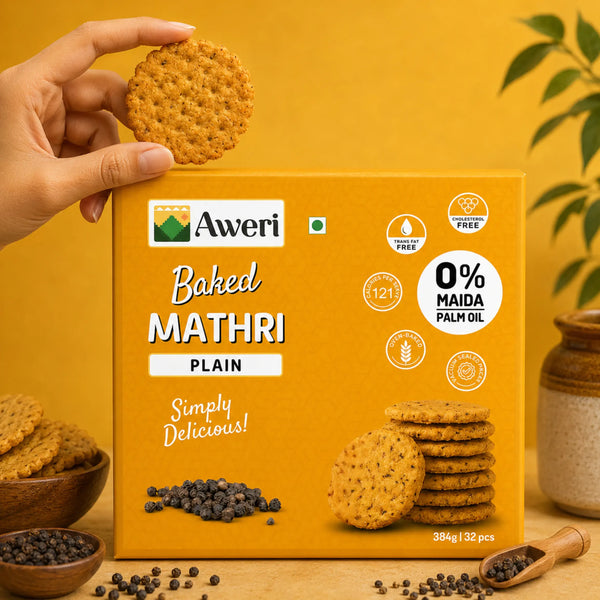 Baked Plain Mathri