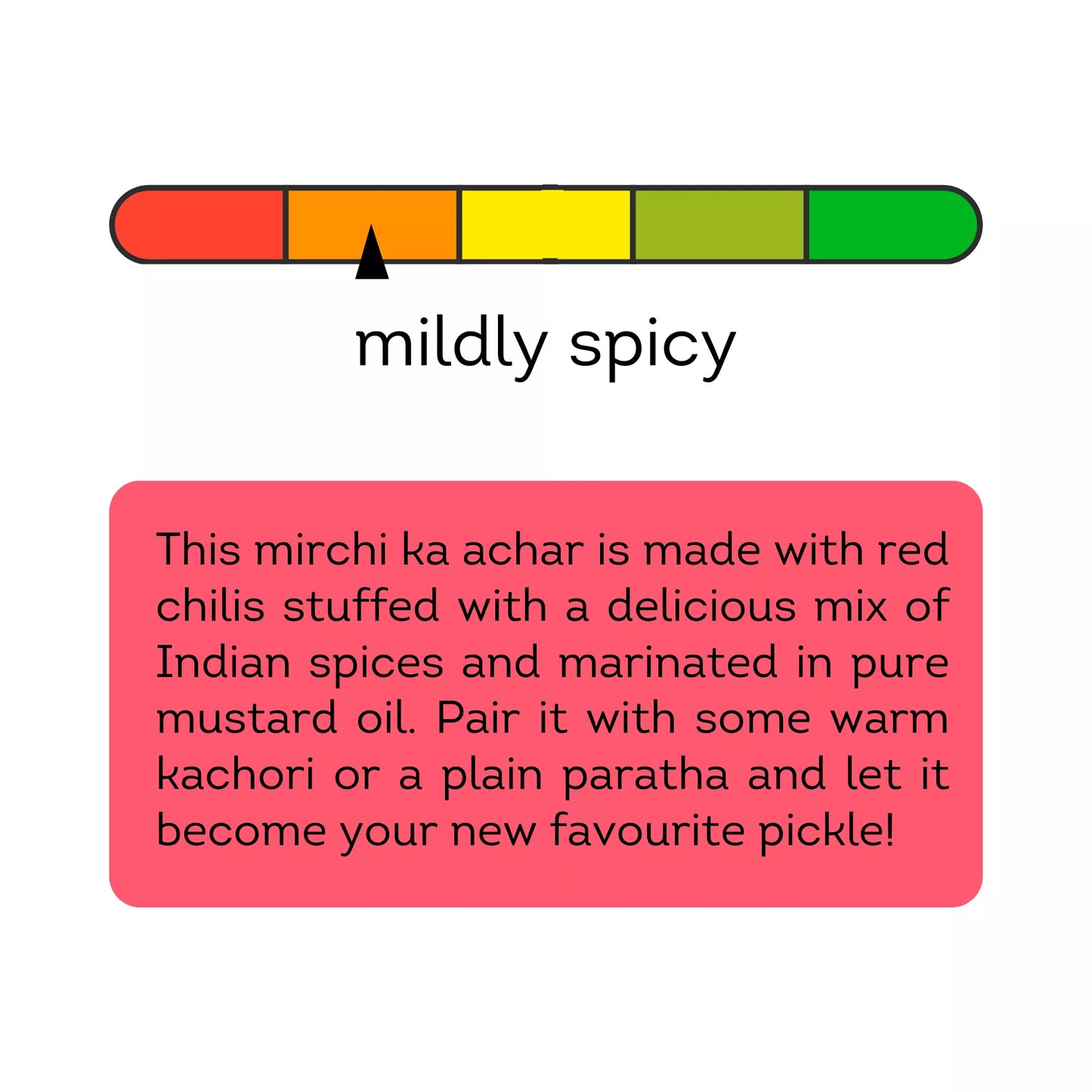 Stuffed Red Chilli, Mango, Garlic-Ginger-Green Chilli Pickle Combo