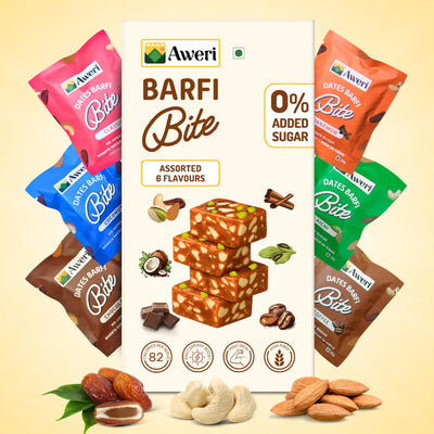 Dates Barfi Bite - Assorted | 6 Flavours