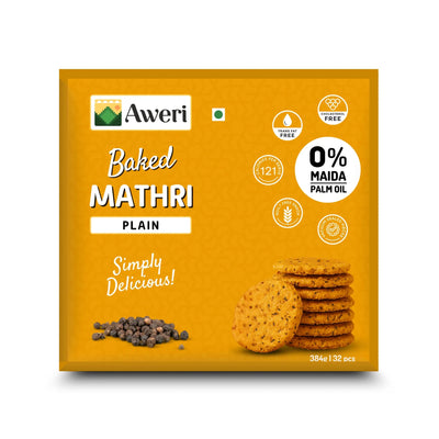 Baked Plain Mathri
