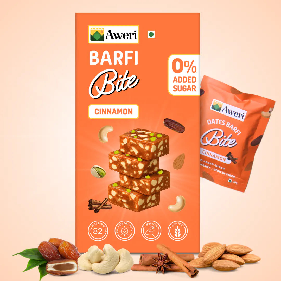 Dates Barfi Bite - Daalchini