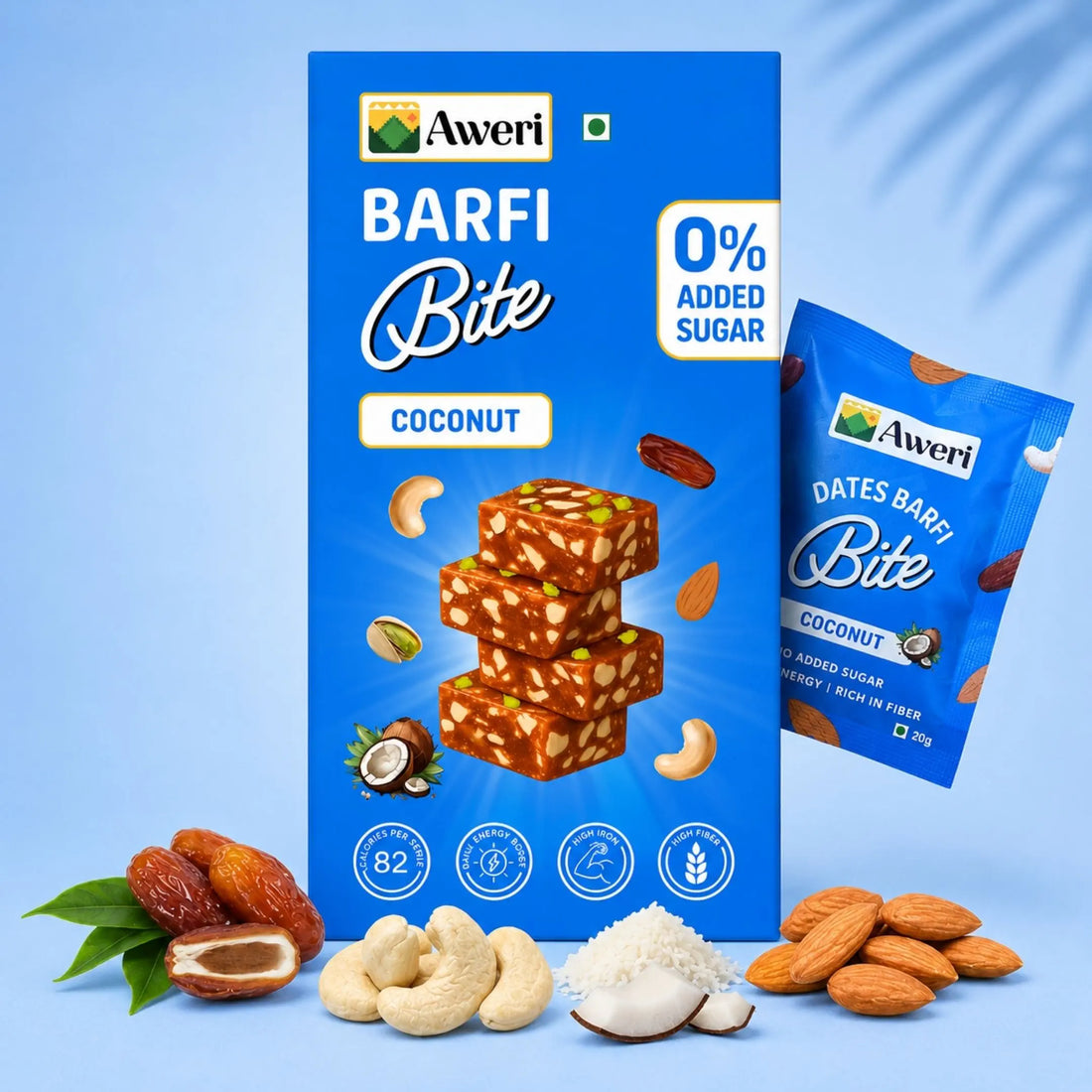Coconut Dates Bites