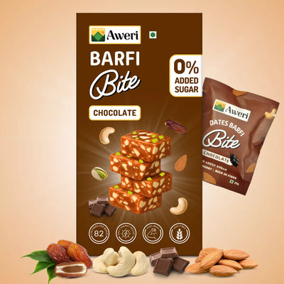 Dates Barfi Bite - Chocolate