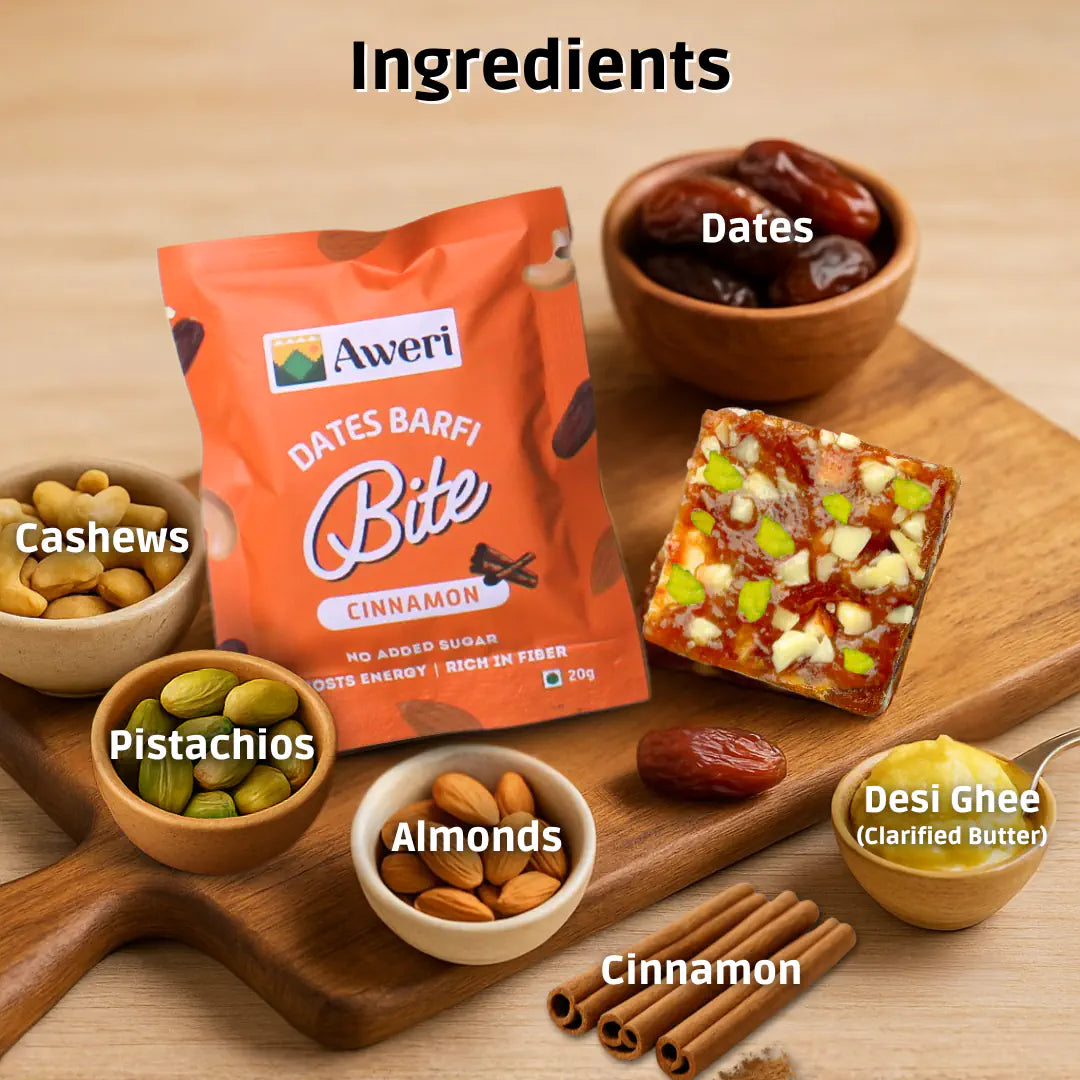 Cinnamon Dates Bites