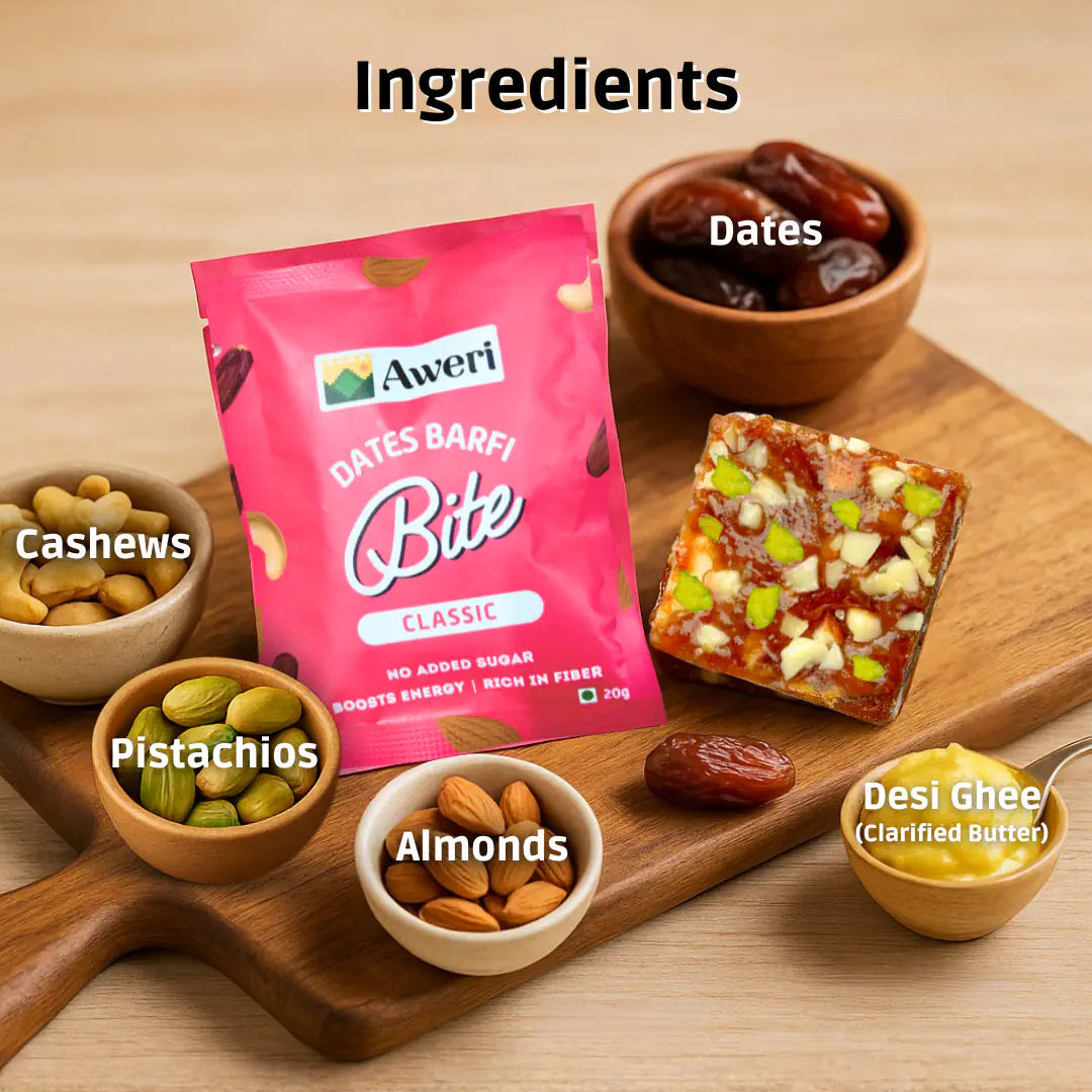 Dates Barfi Bite - Classic