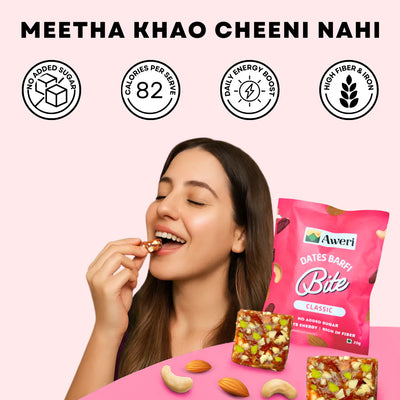 Dates Barfi Bite - Assorted | 6 Flavours