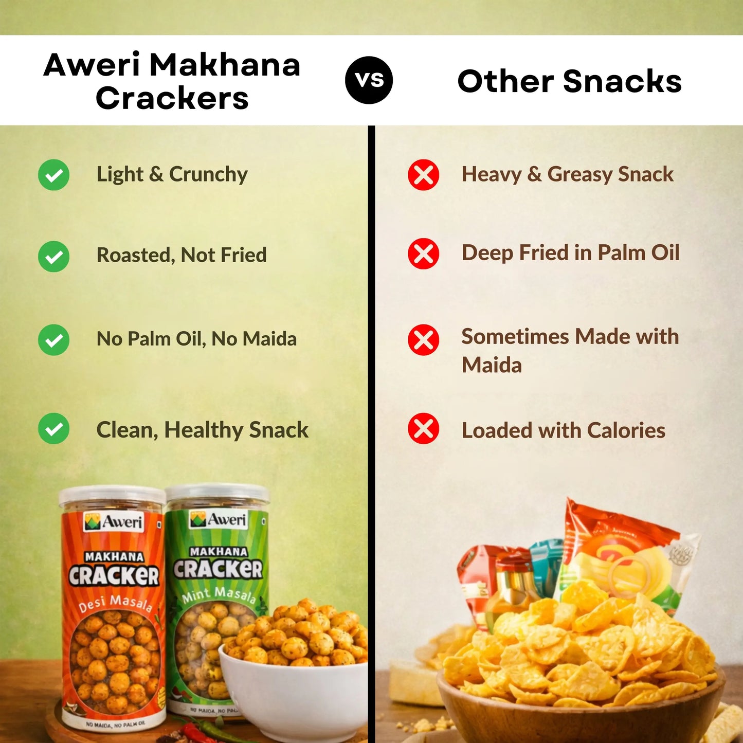 Makhana Cracker