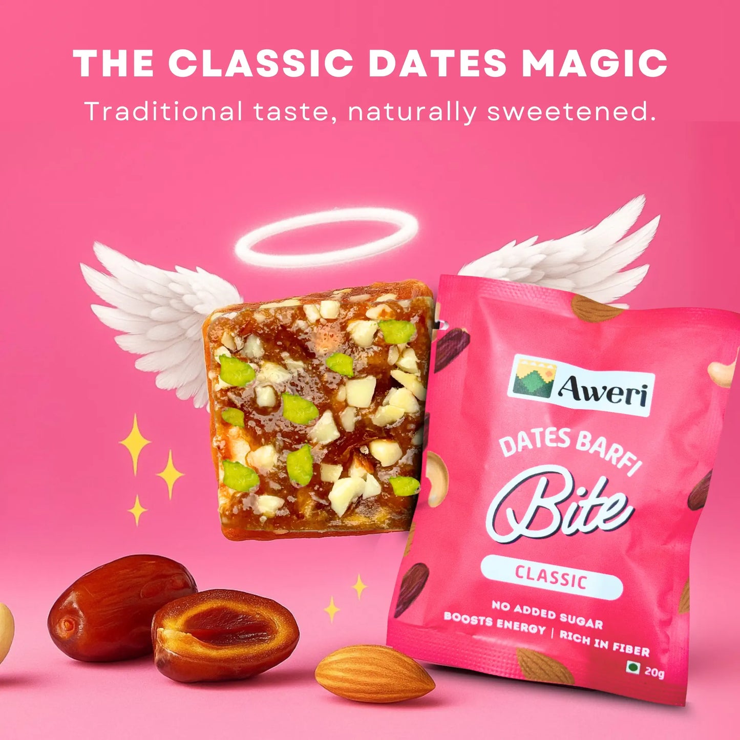 Dates Barfi Bite - Classic