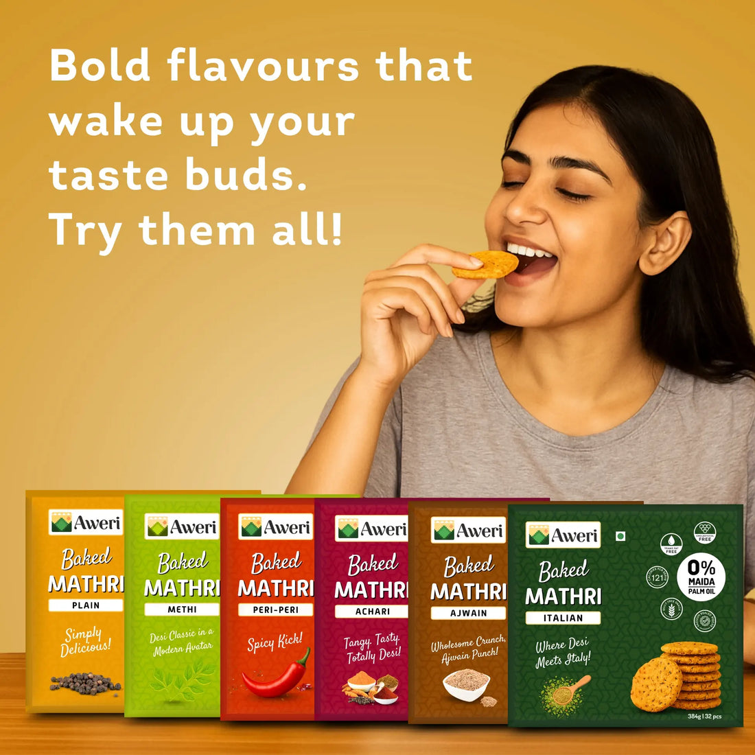 All-in-One Baked Mathri Combo