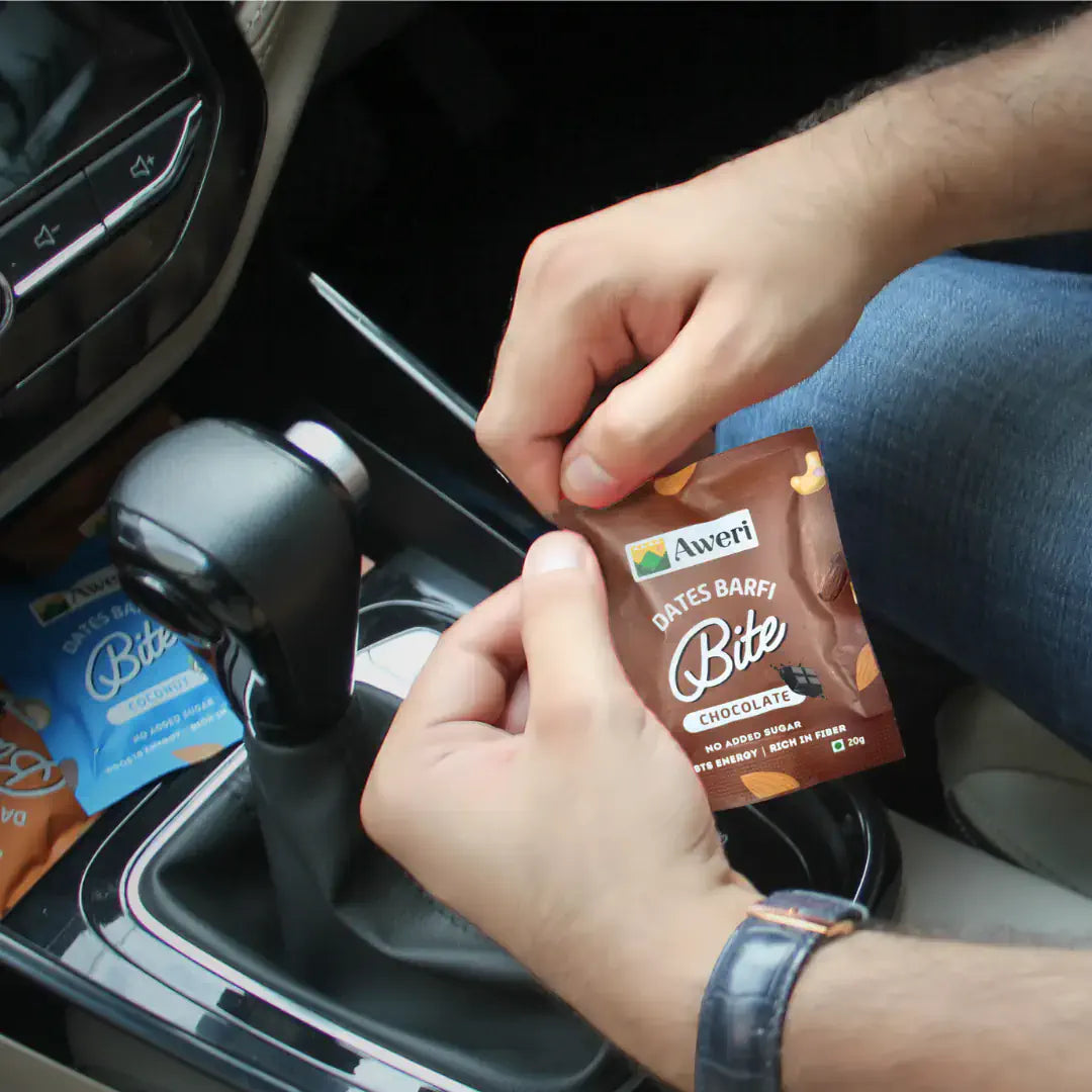 Dates Barfi Bite - Chocolate