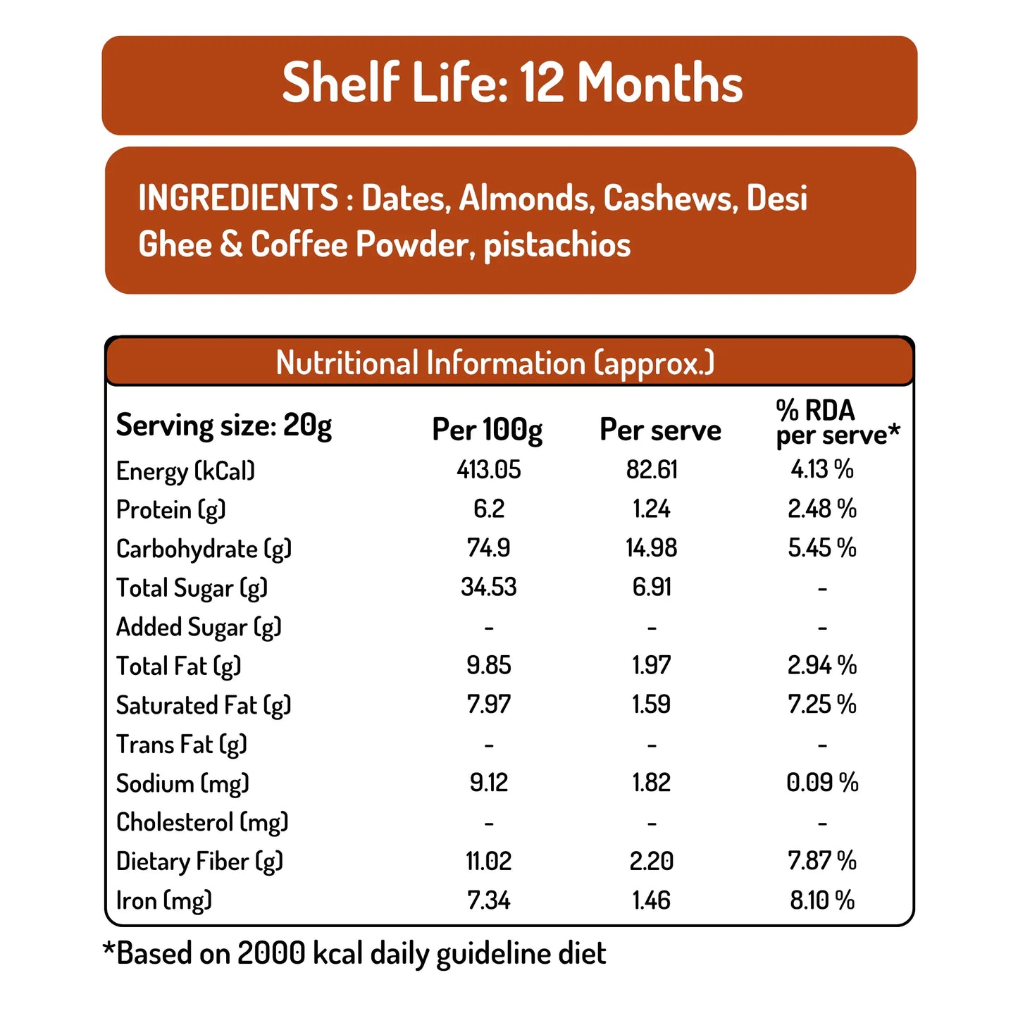 🌈 Holi Special Dates Barfi Bite Combo | All-in-One Festive Pack | 6 Delicious Flavours | Healthy No Added Sugar Sweets