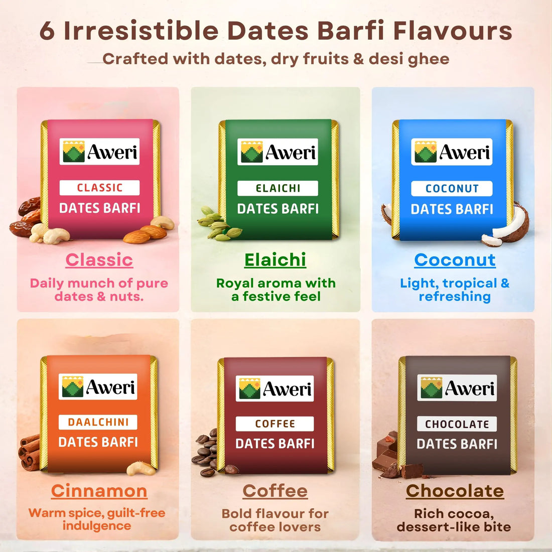 Dates Barfi Assorted Box