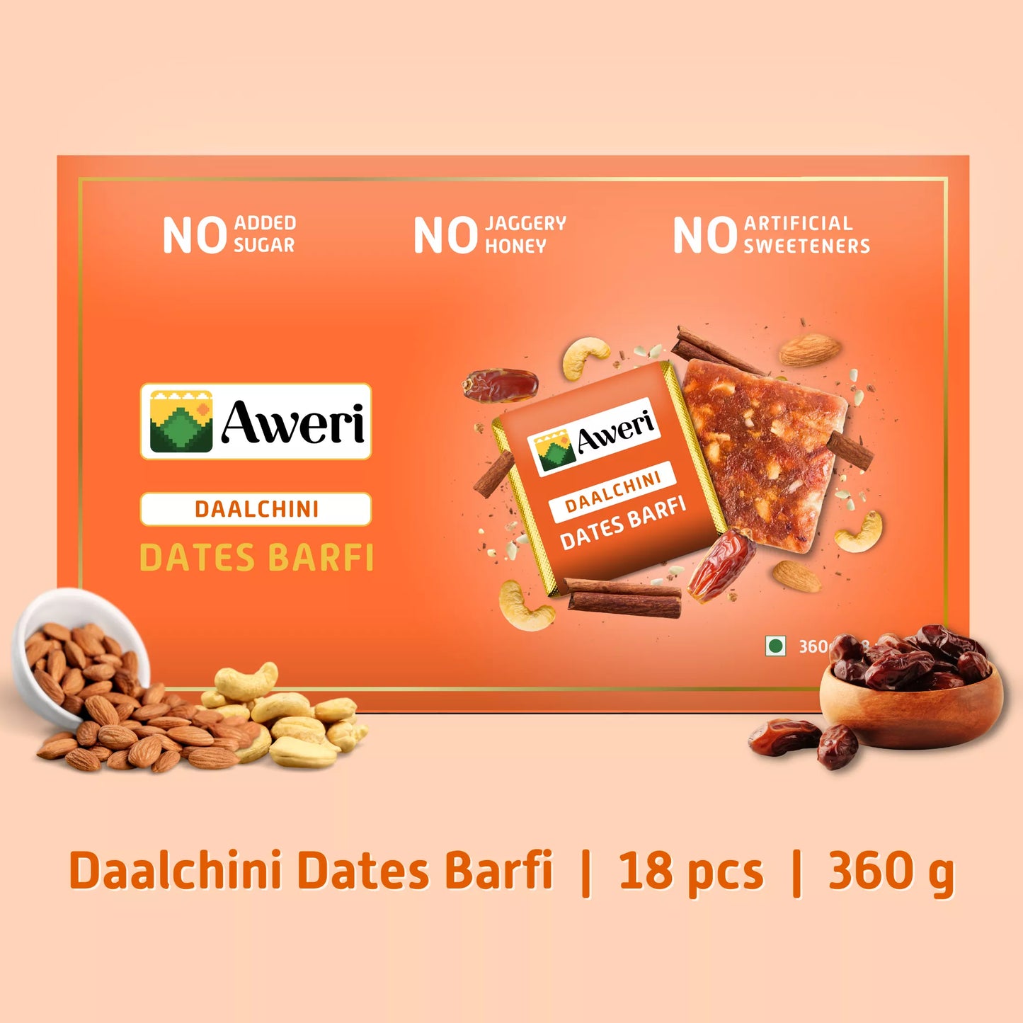 Daalchini Dates Barfi