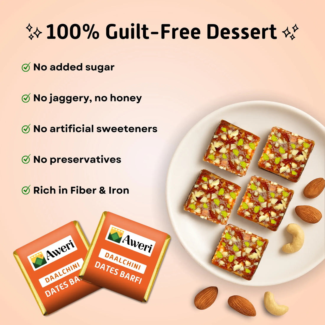 Cinnamon Dates Barfi
