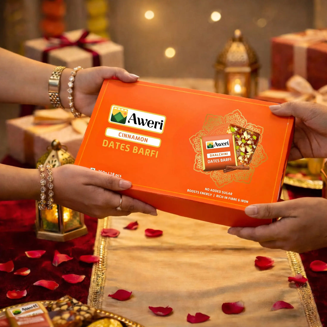 Cinnamon Dates Barfi