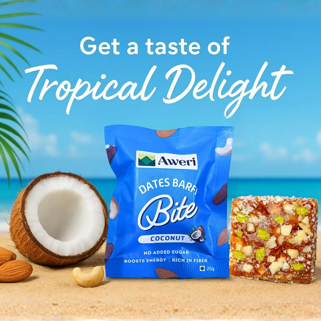 Coconut Dates Bites