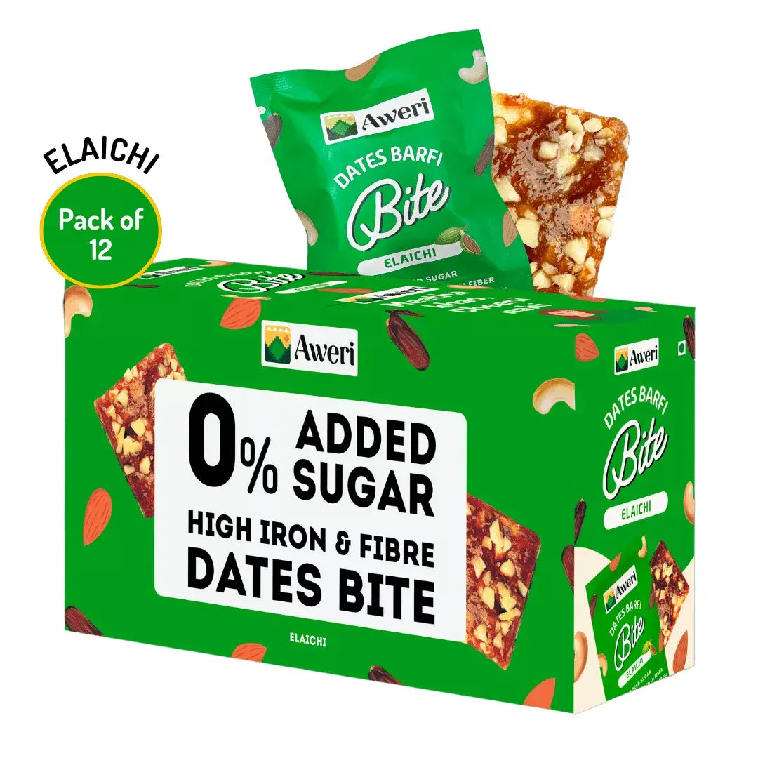 Dates Barfi Bite - Elaichi