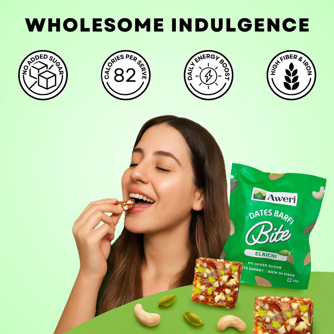 Elaichi Dates Bites