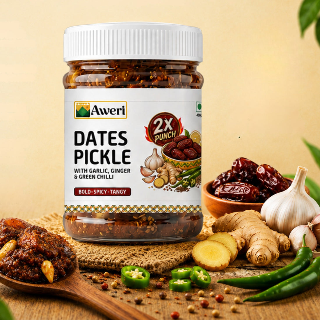 Dates Pickle 2X Punch