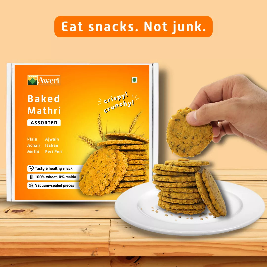 Dates Pickle - Assorted Baked Mathri Snacking Combo – Aweri