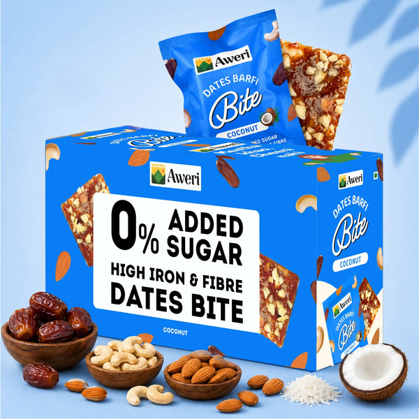 Coconut Dates Bites