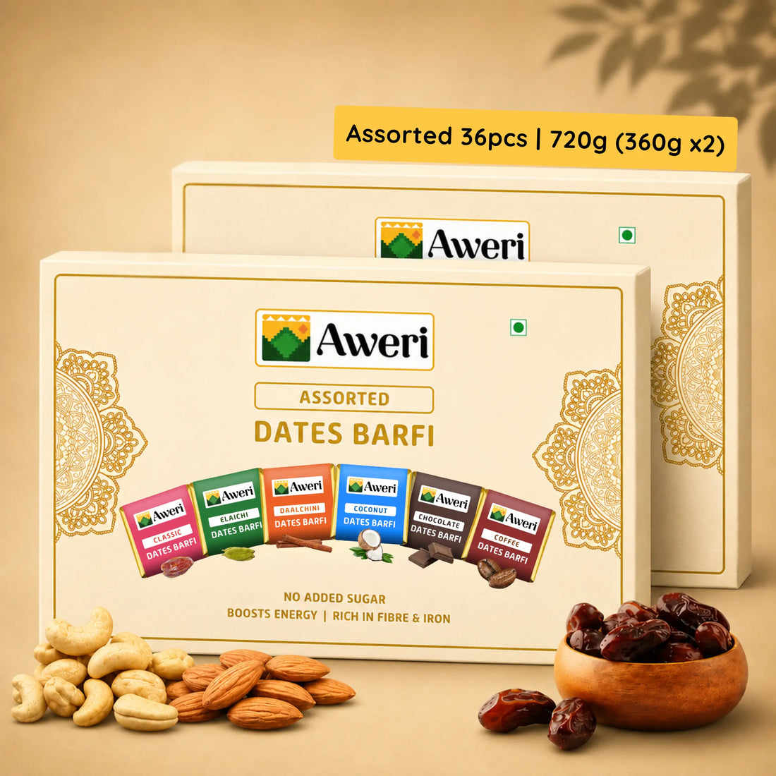 Dates Barfi Assorted Box