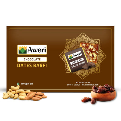 Chocolate Dates Barfi
