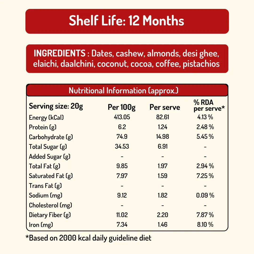 🌈 Holi Special Dates Barfi Bite Combo | All-in-One Festive Pack | 6 Delicious Flavours | Healthy No Added Sugar Sweets