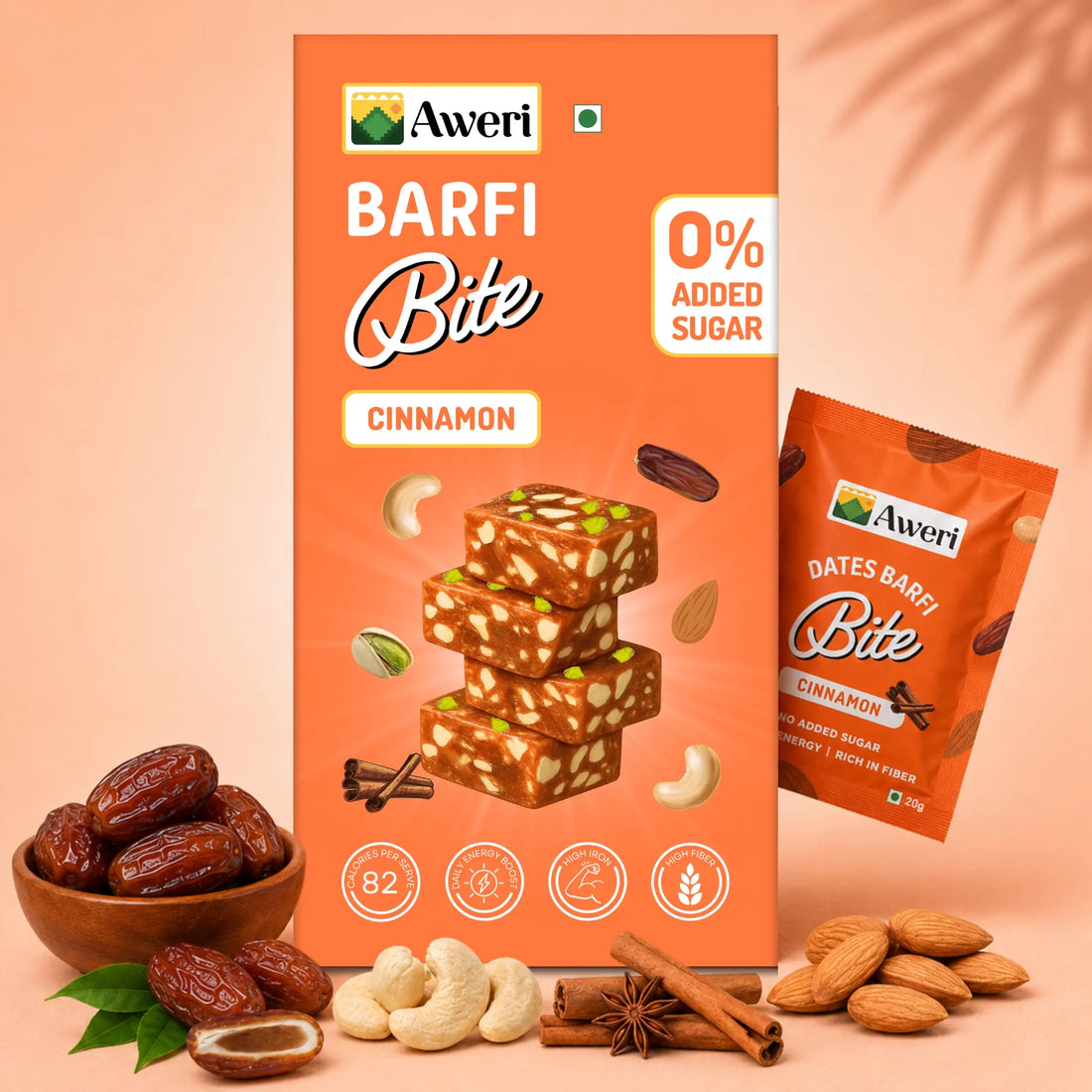 Cinnamon Dates Bites