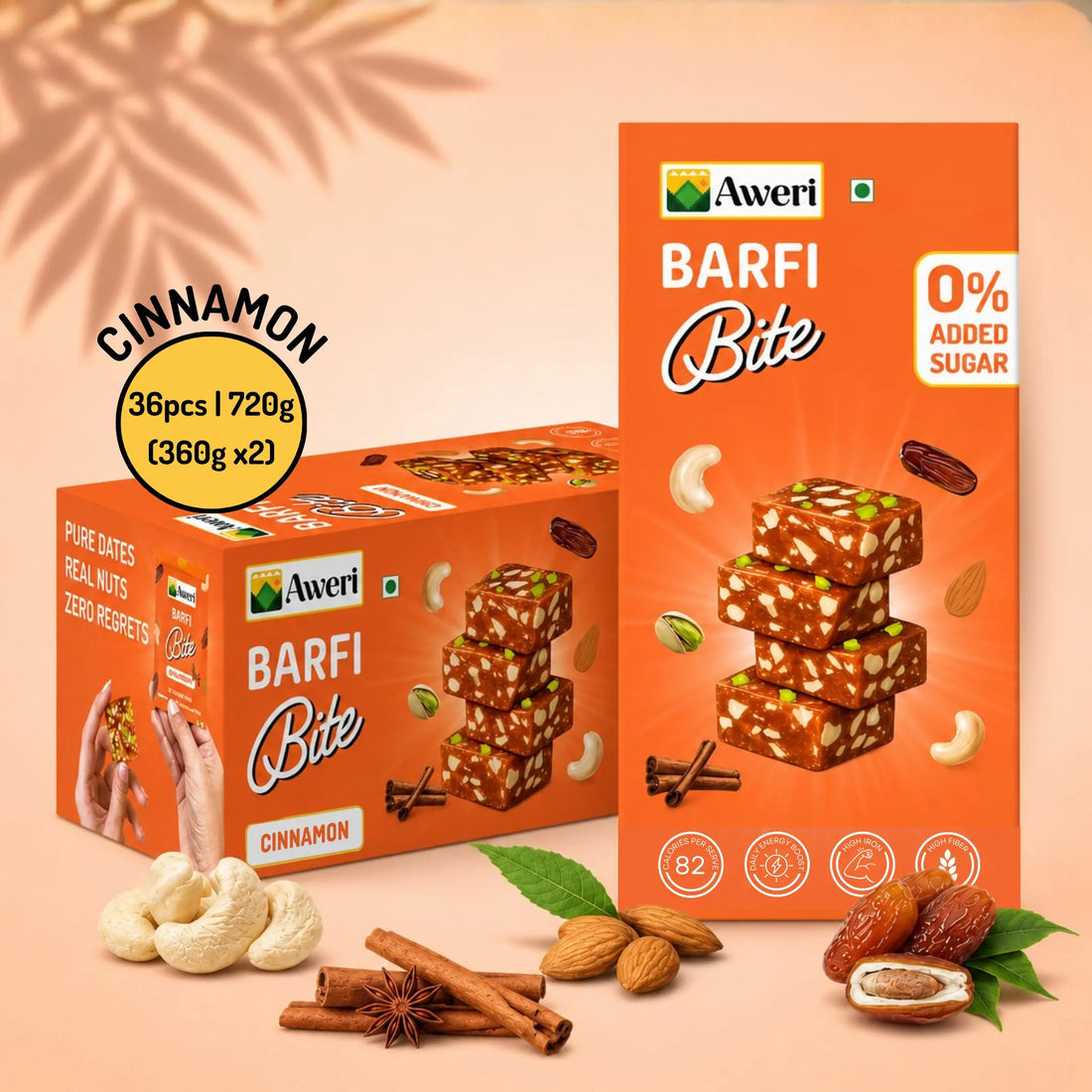 Cinnamon Dates Bites