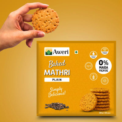 Baked Plain Mathri