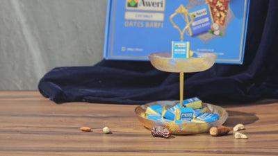 Coconut Dates Barfi
