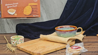 Baked Ajwain Mathri